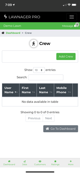 Crew Management with Lawnager Pro