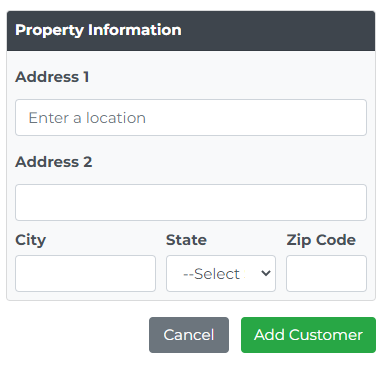 Adding property details