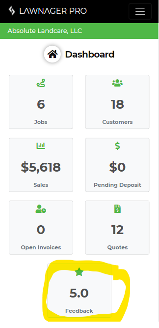 Managing Ratings and reviews with Lawnager Pro